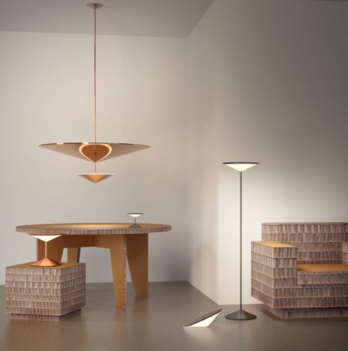 Narciso  Low Floor Lamp by Penta Light Lamps